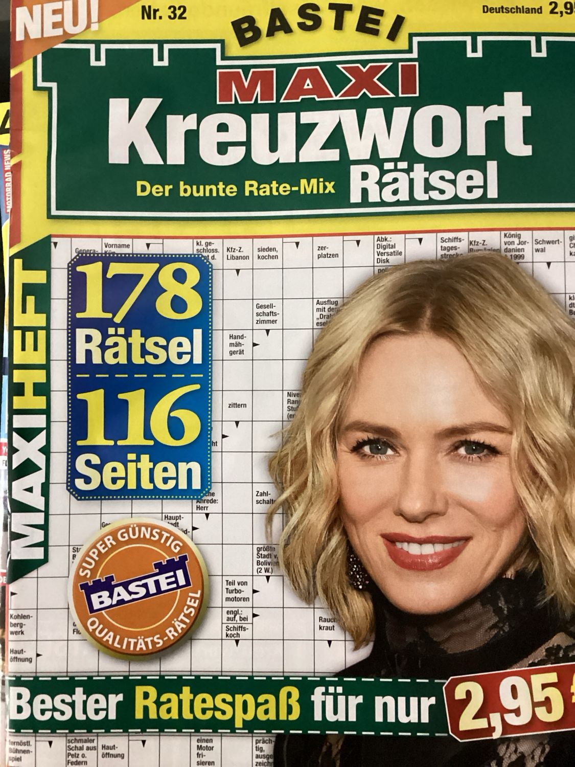 BASTEI MAXI KREUZWORT RAT #26032