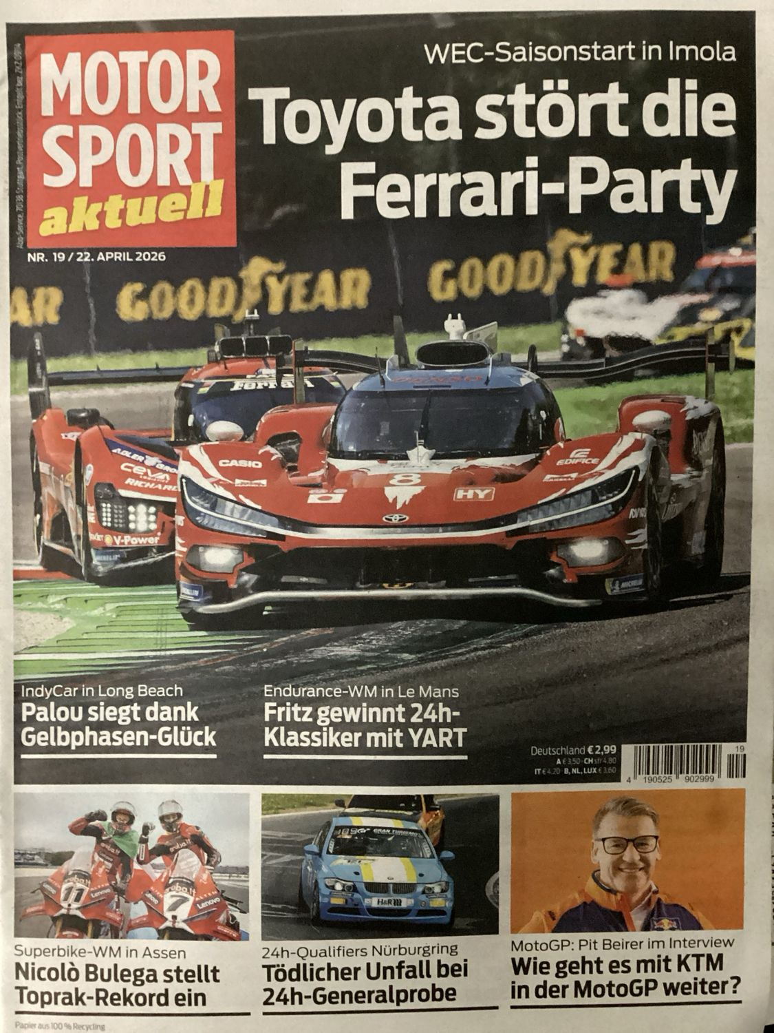 MOTORSPORT AKTUELL #26019