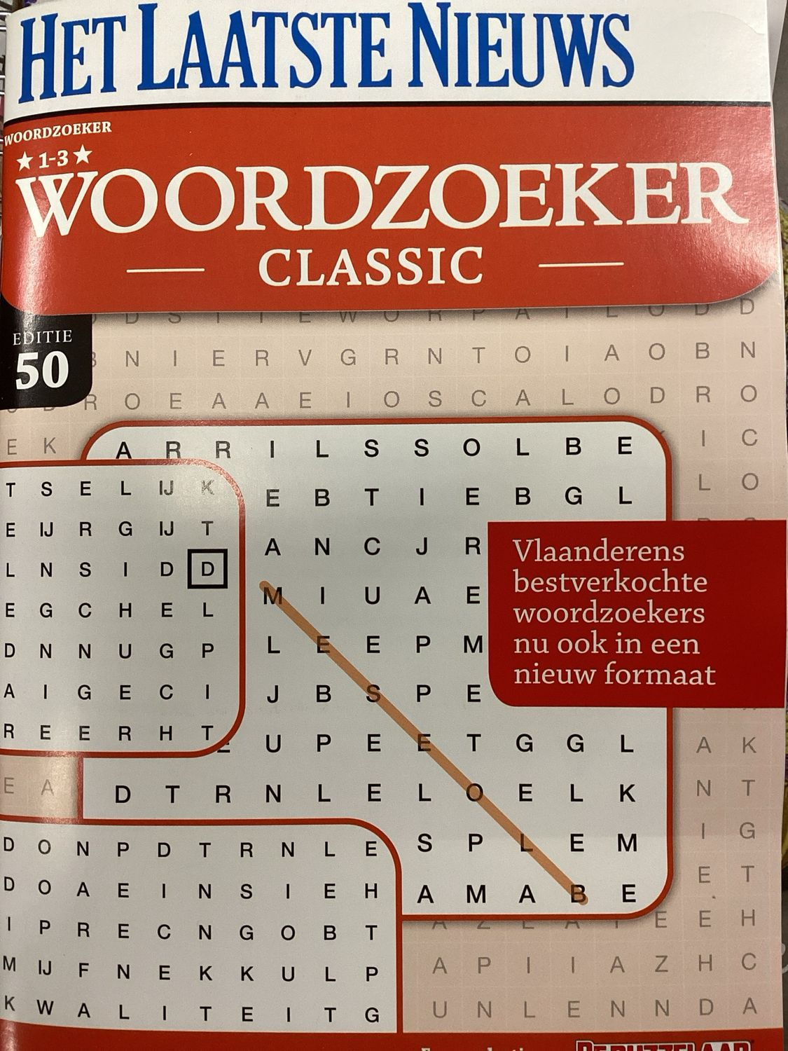 HLN WOORDZOEKER 1-3* CLAS #50
