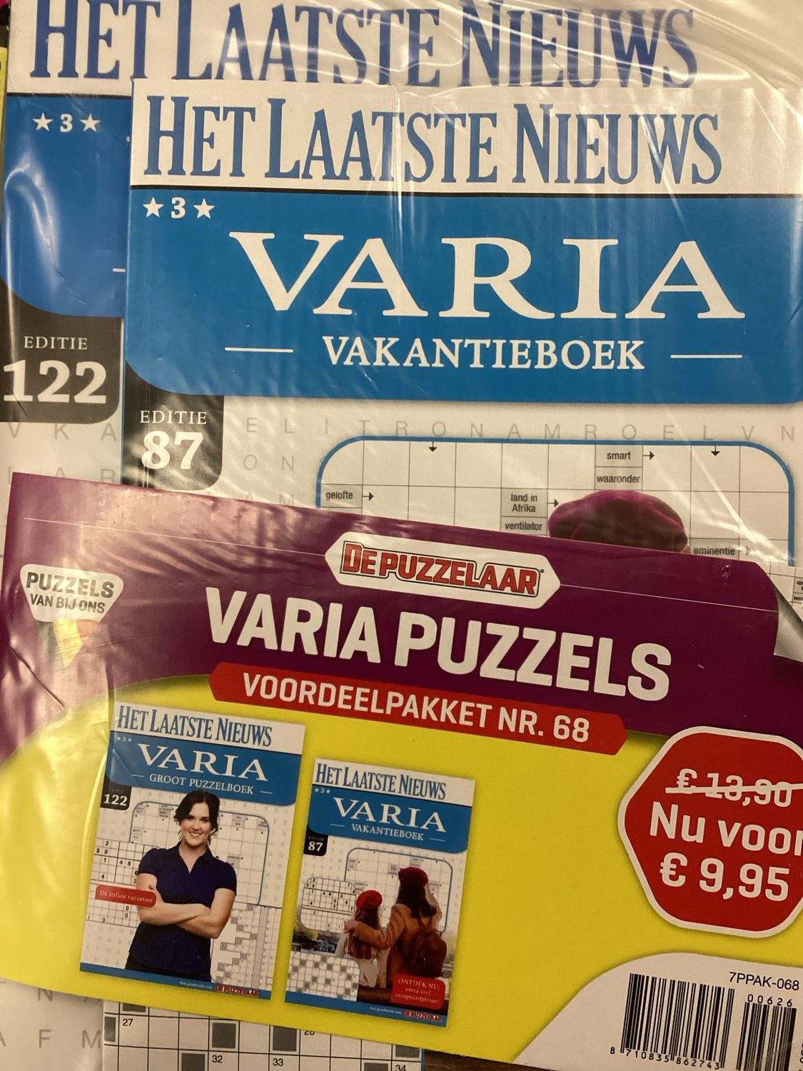 PUZ VARIAVOORDEELPAKKET #68