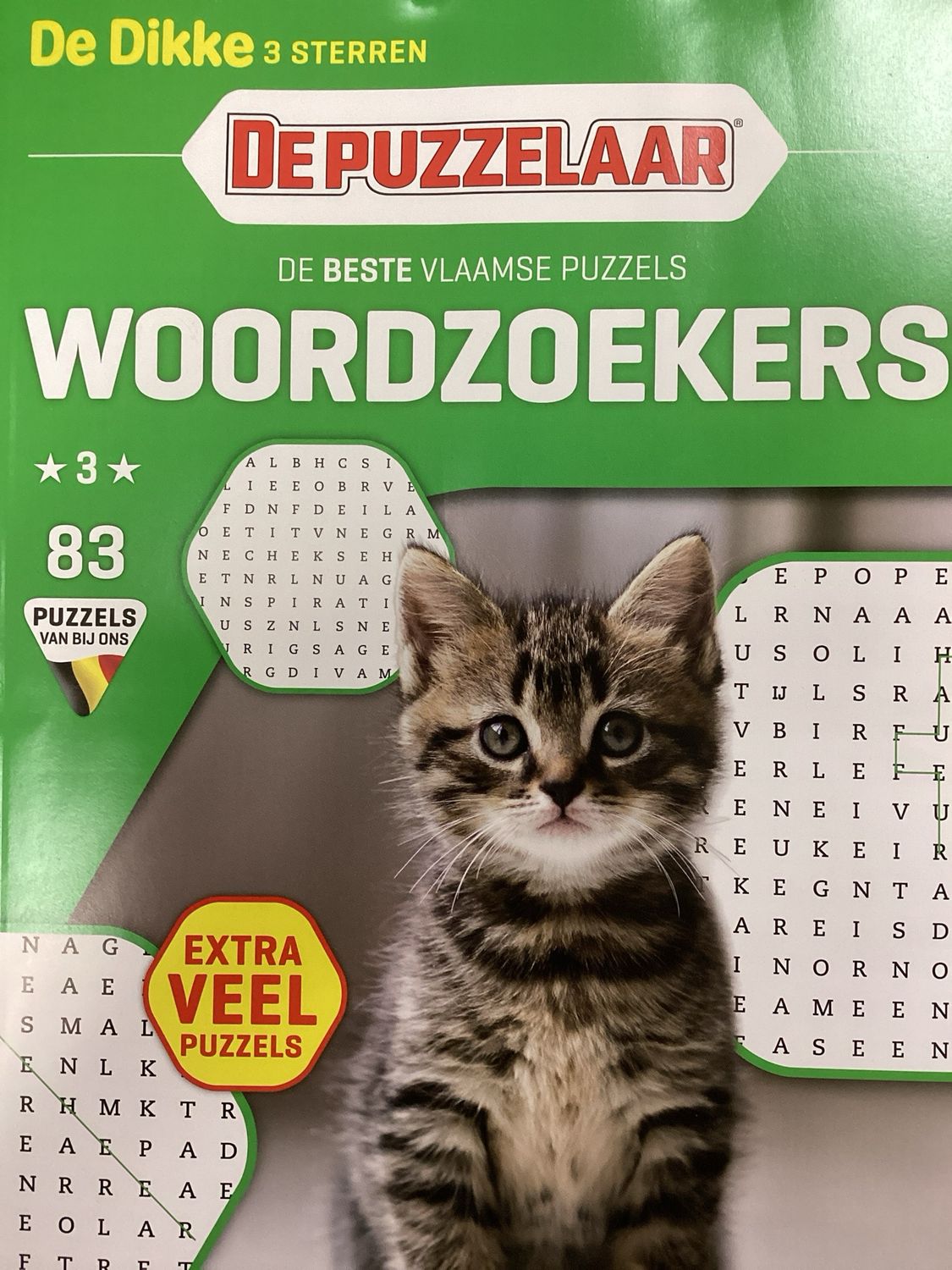 PUZ WOORDZOEKER 3* DE DIK #83