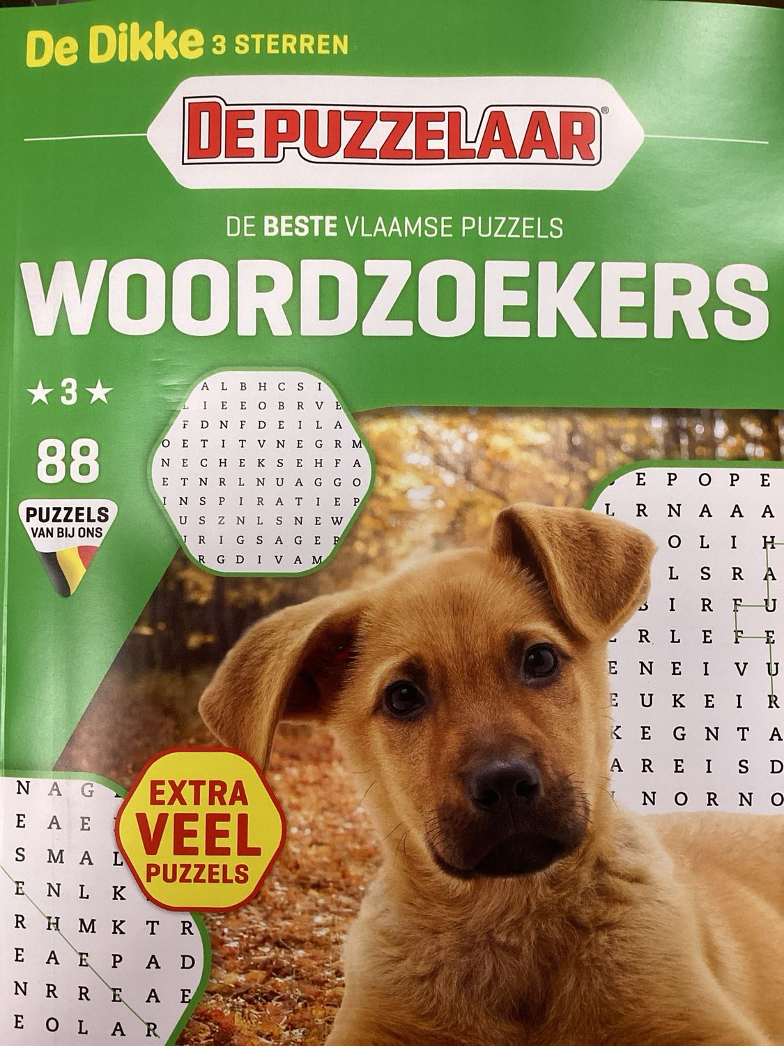 PUZ WOORDZOEKER 3* DE DIK #88