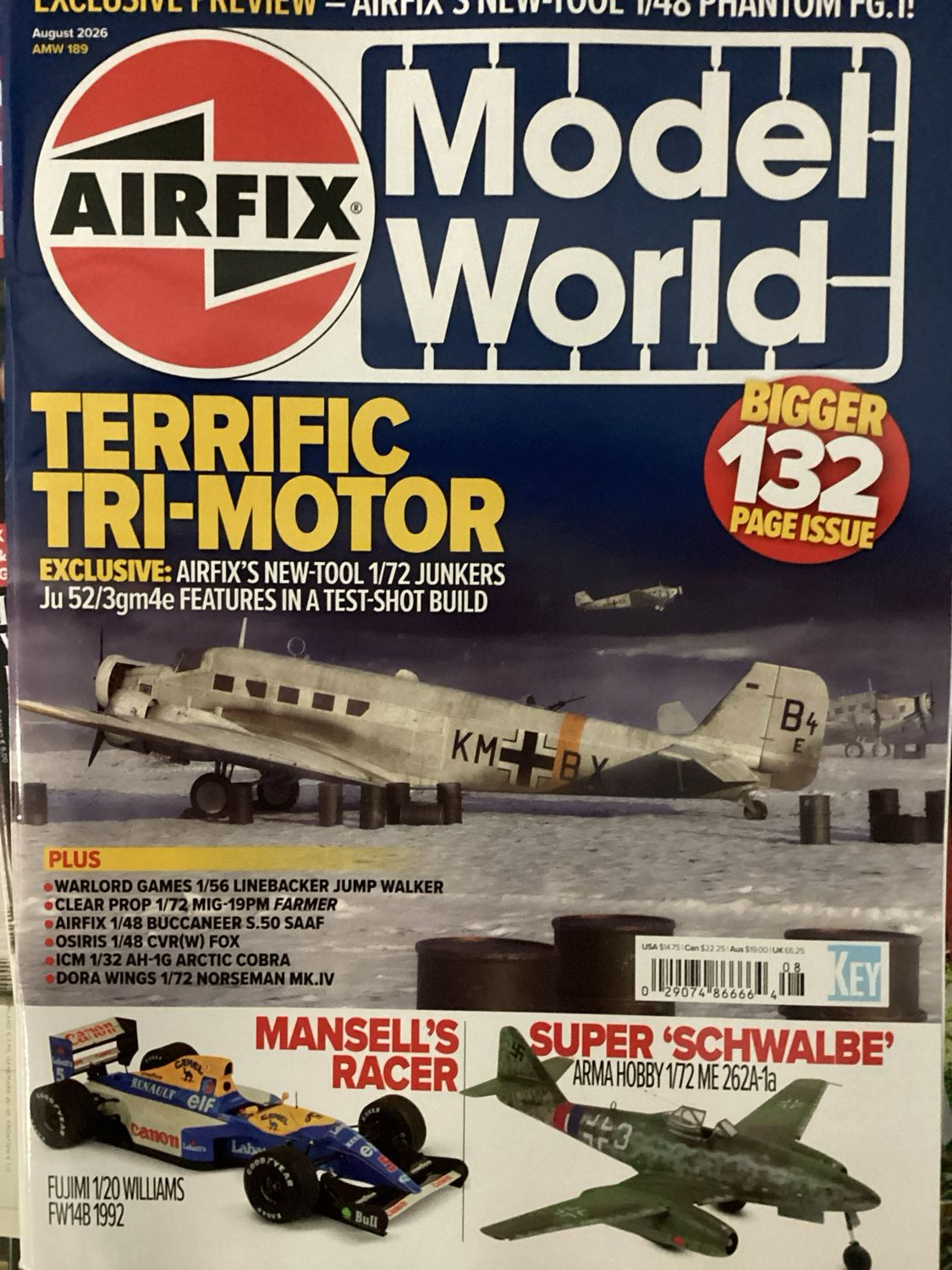 AIRFIX MODEL WORLD GB #aug26