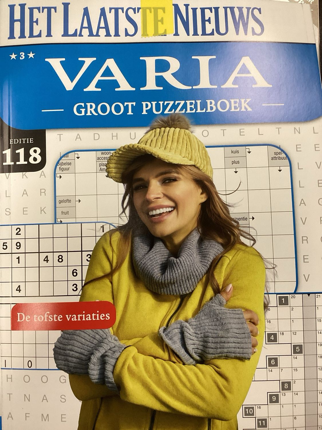 HLN GROOT PUZZELBOEK VARI #118