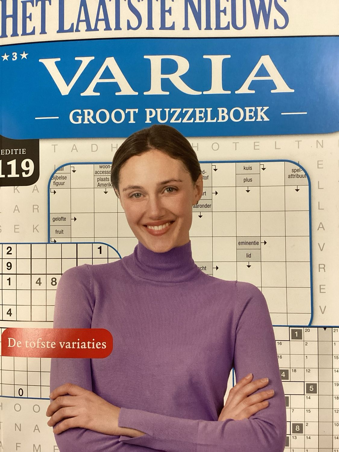 HLN GROOT PUZZELBOEK VARI #119