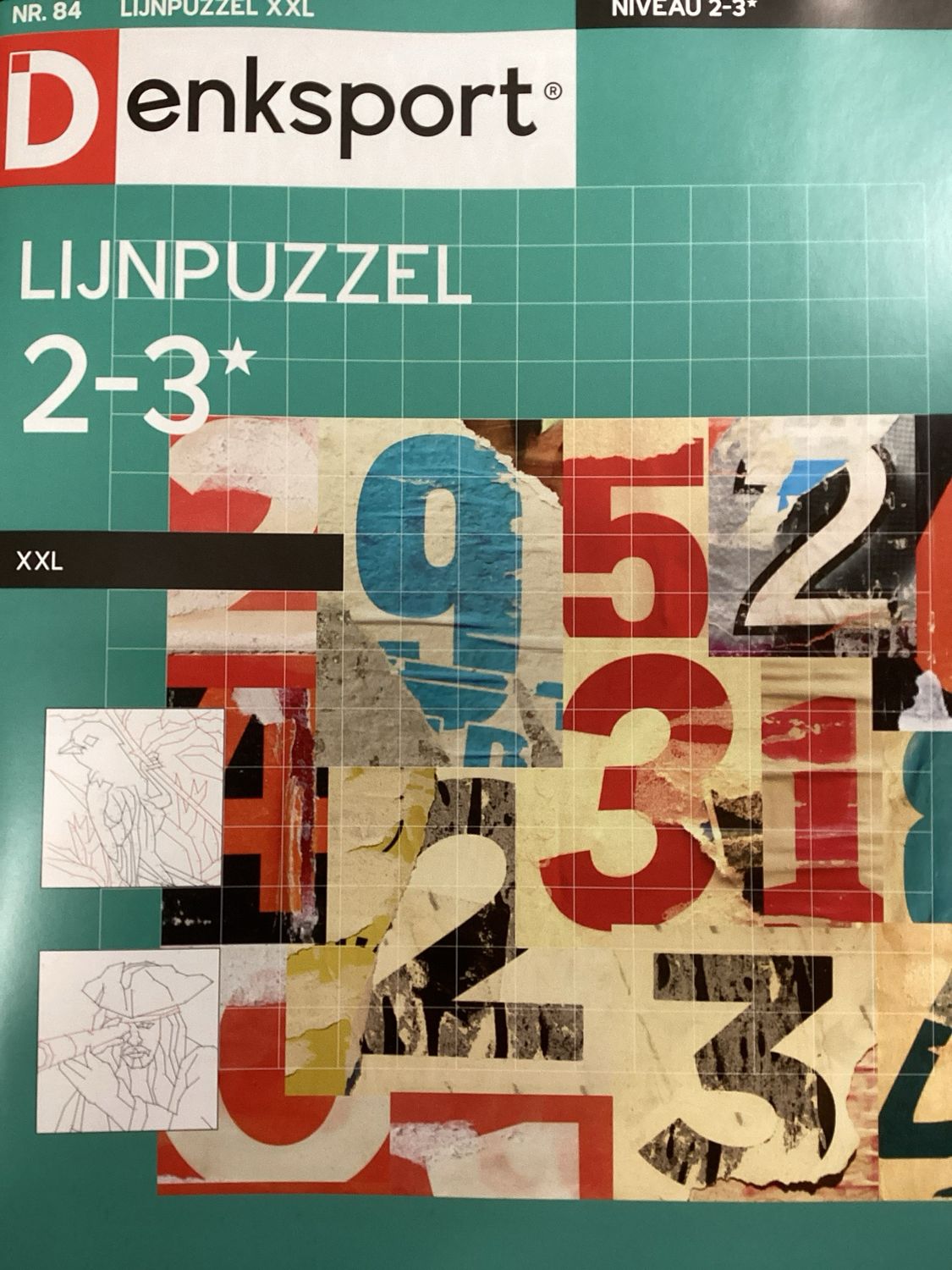 DS LIJNPUZZELS XXL #84