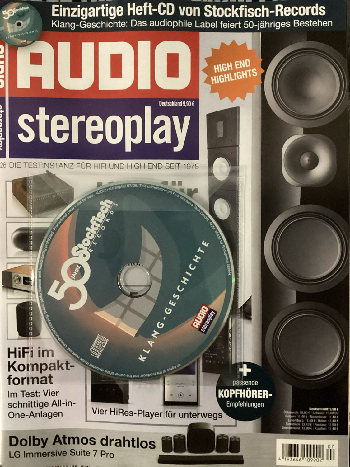 AUDIO STEREOPLAY D #26007