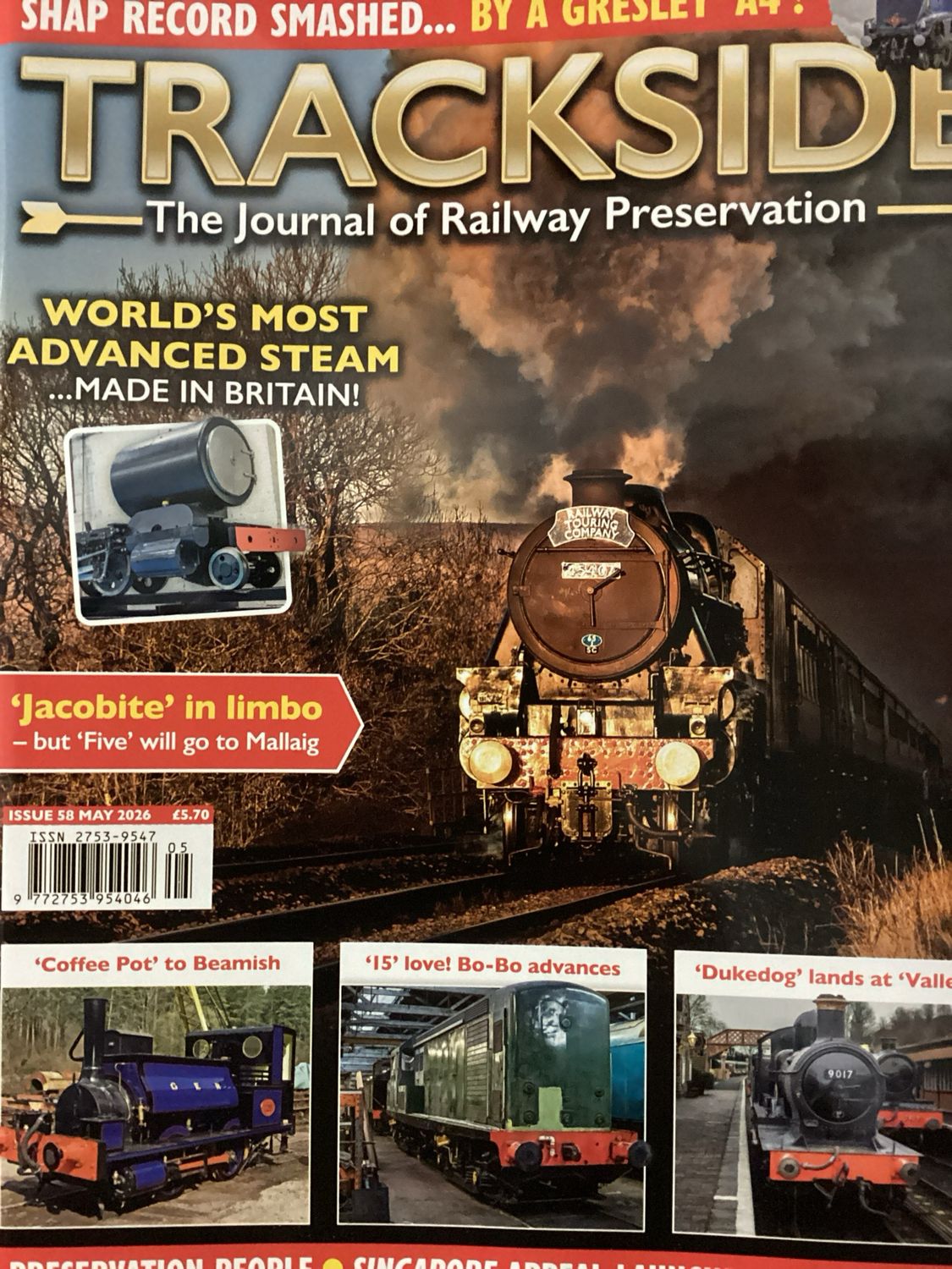 TRACKSIDE GB #MAY26