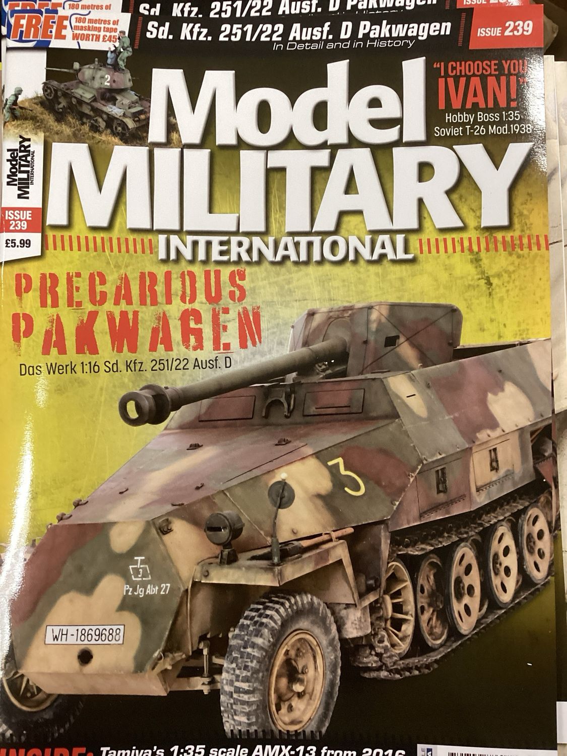MODEL MILITARY INTERNATIO #239