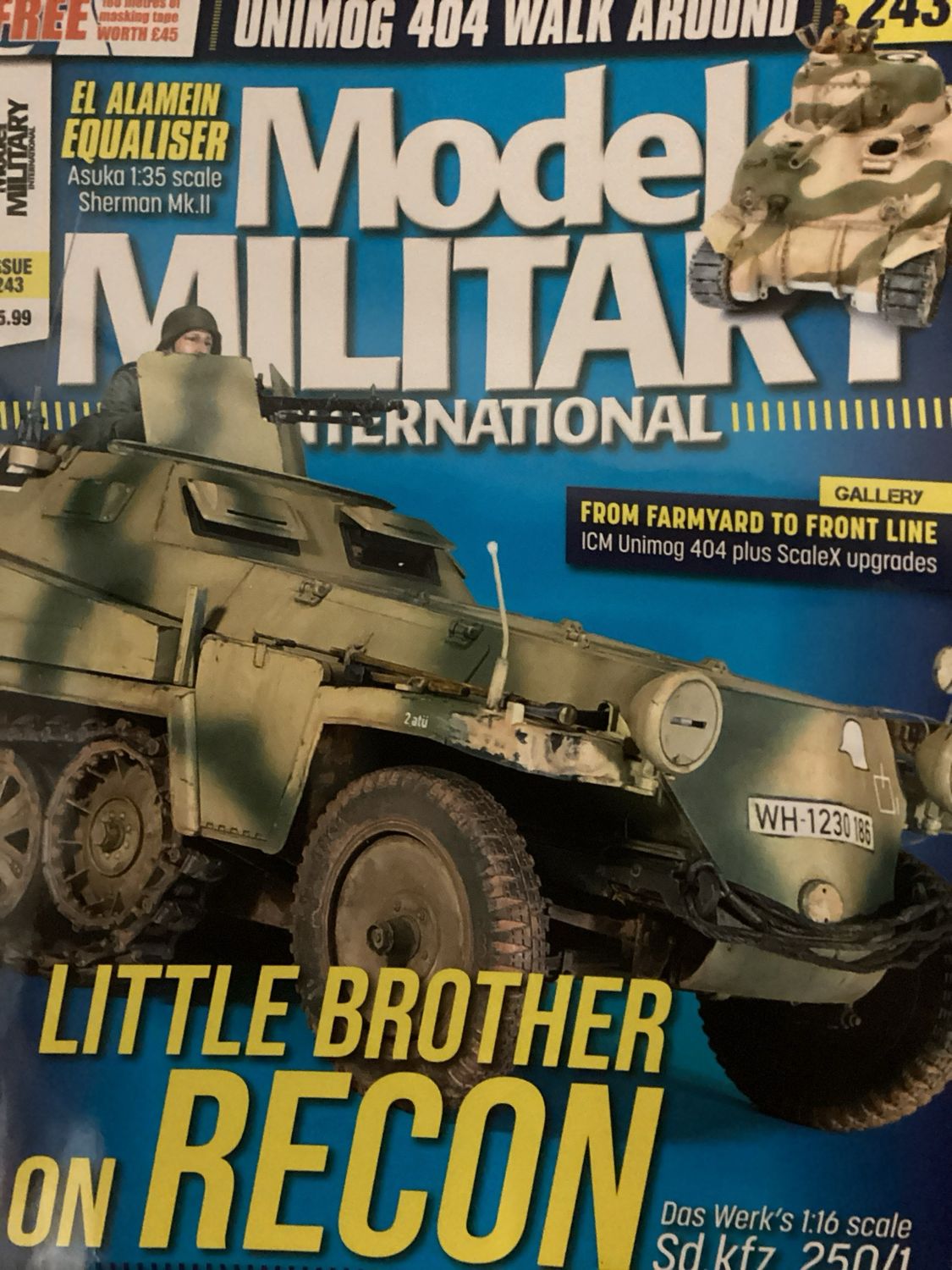 MODEL MILITARY INTERNATIO #243