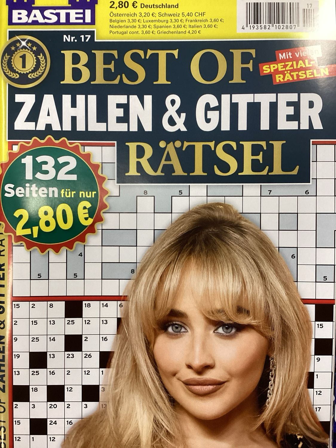 BASTEI BEST ZAHLEN GLIT R #25017