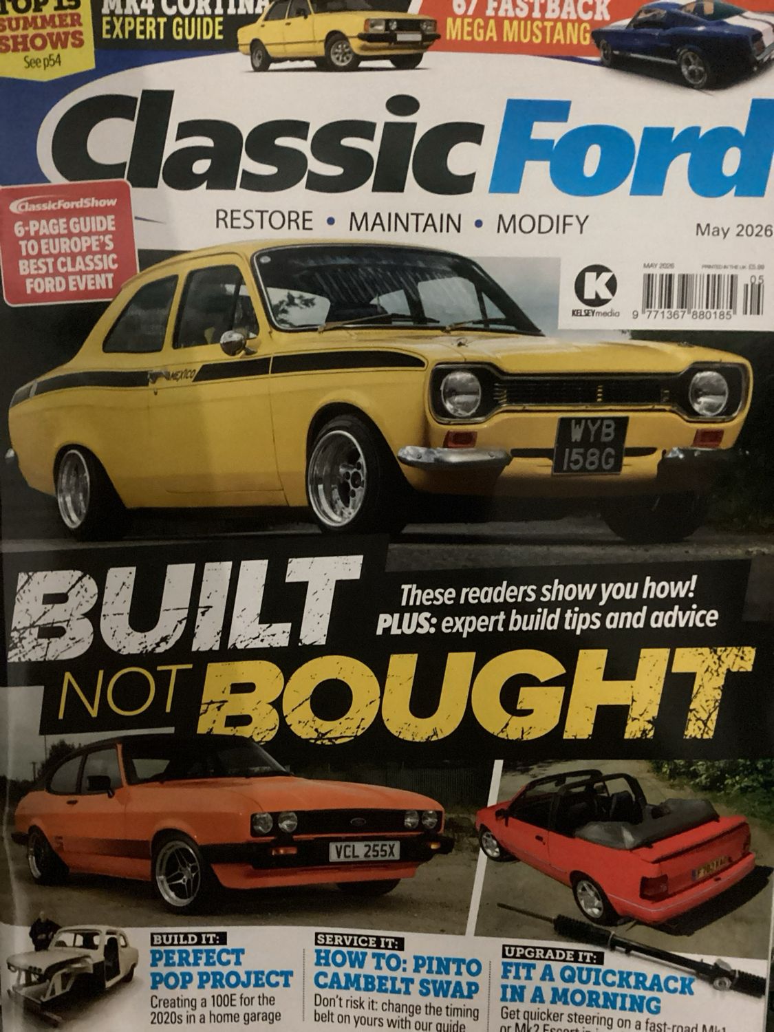 CLASSIC FORD UK #MAY26