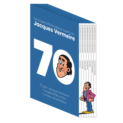 70 jaar Jacques Vermeire Hc01 t/m 07 in box (500ex)
