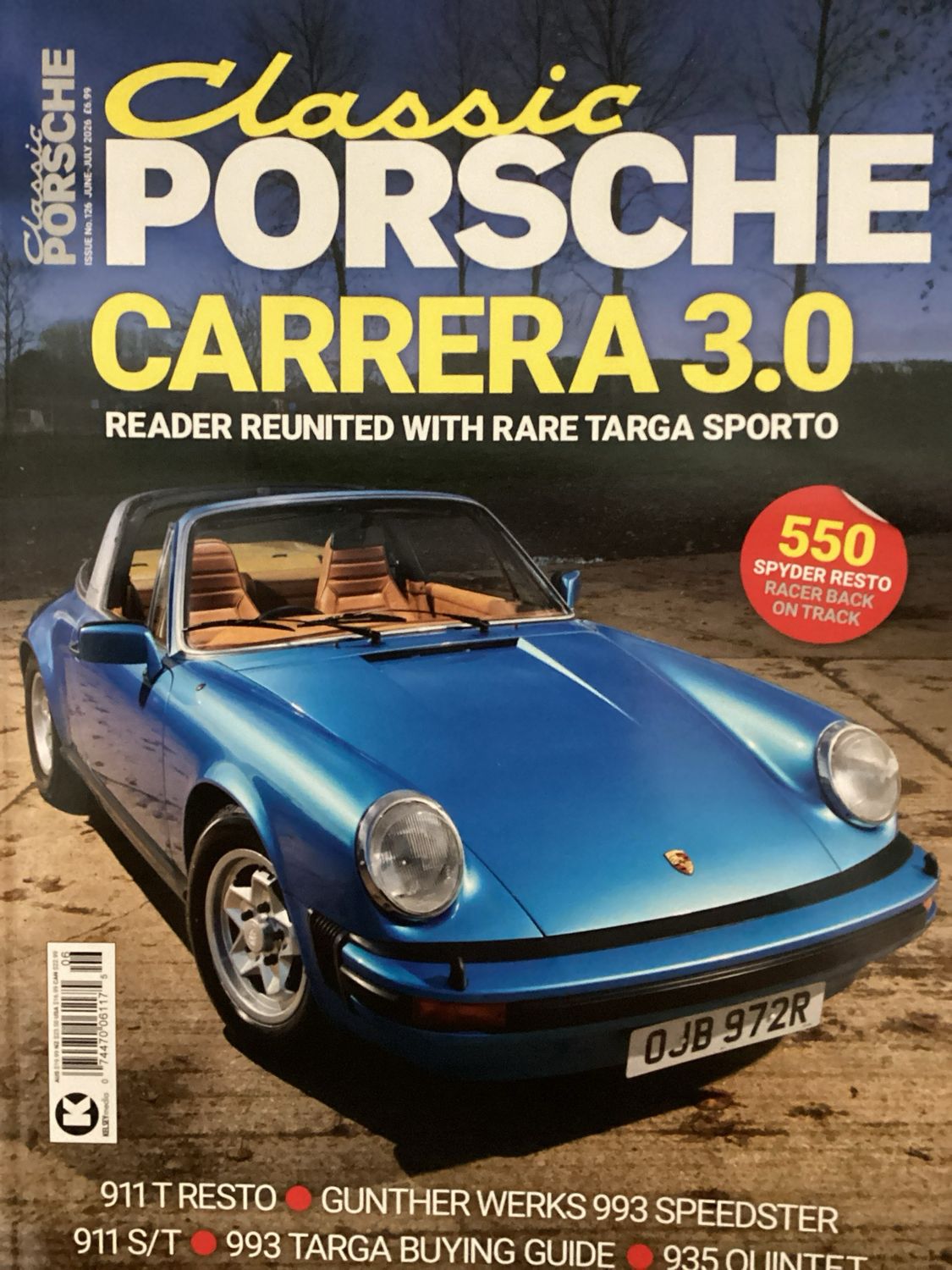 CLASSIC PORSCHE GB #J/J26