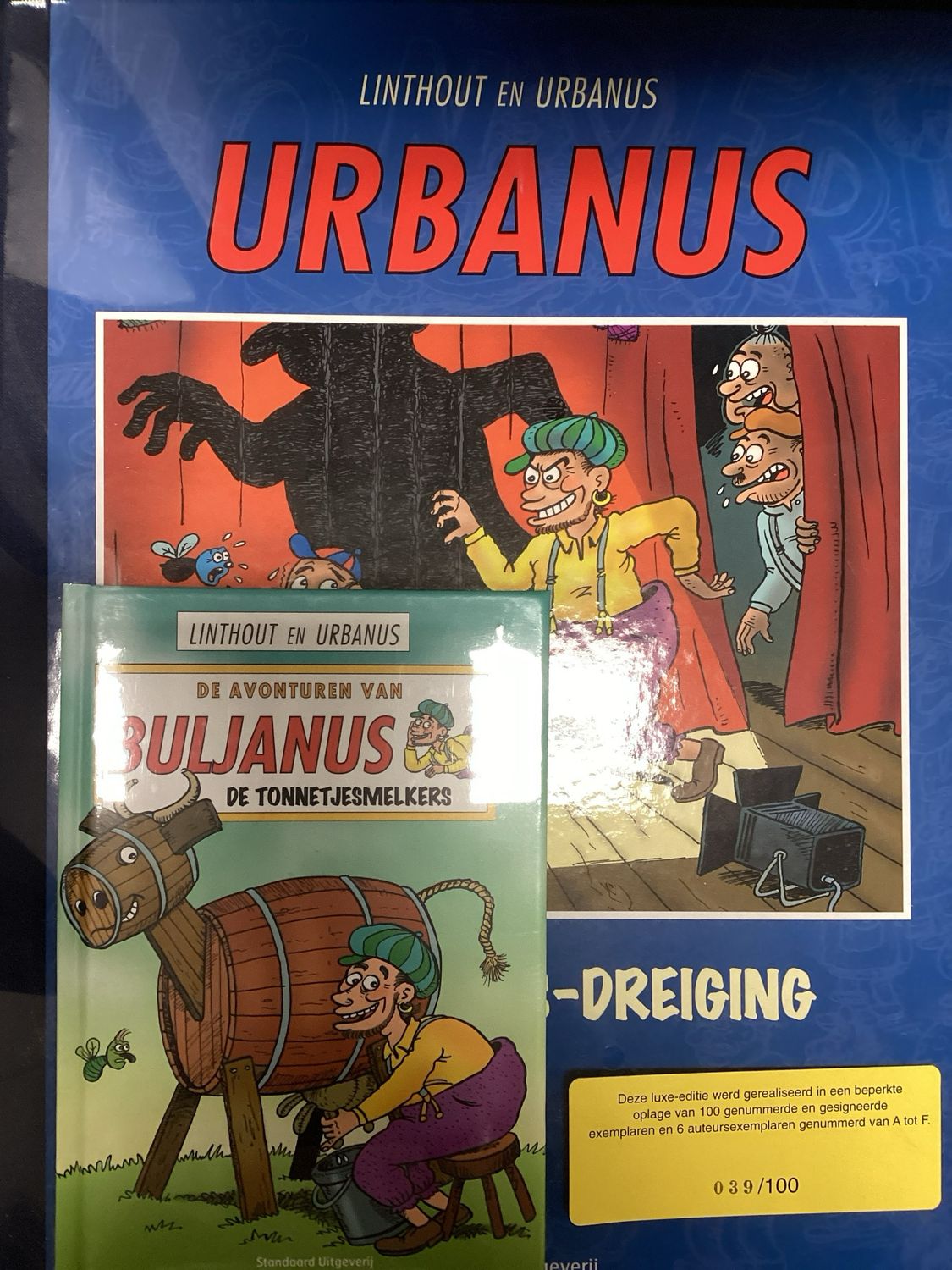 Urbanus, Standaard uitgaven luxe : Hc100. De Buljanus-dreiging