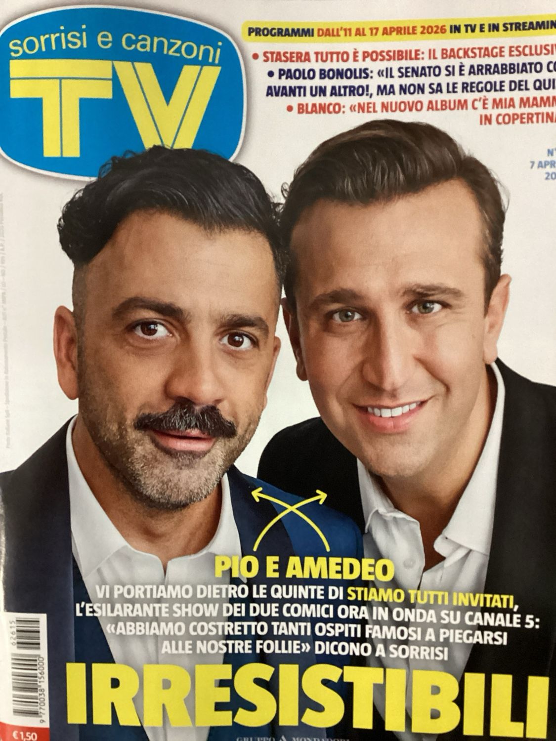 SORRISI E CANZONI TV #15/26