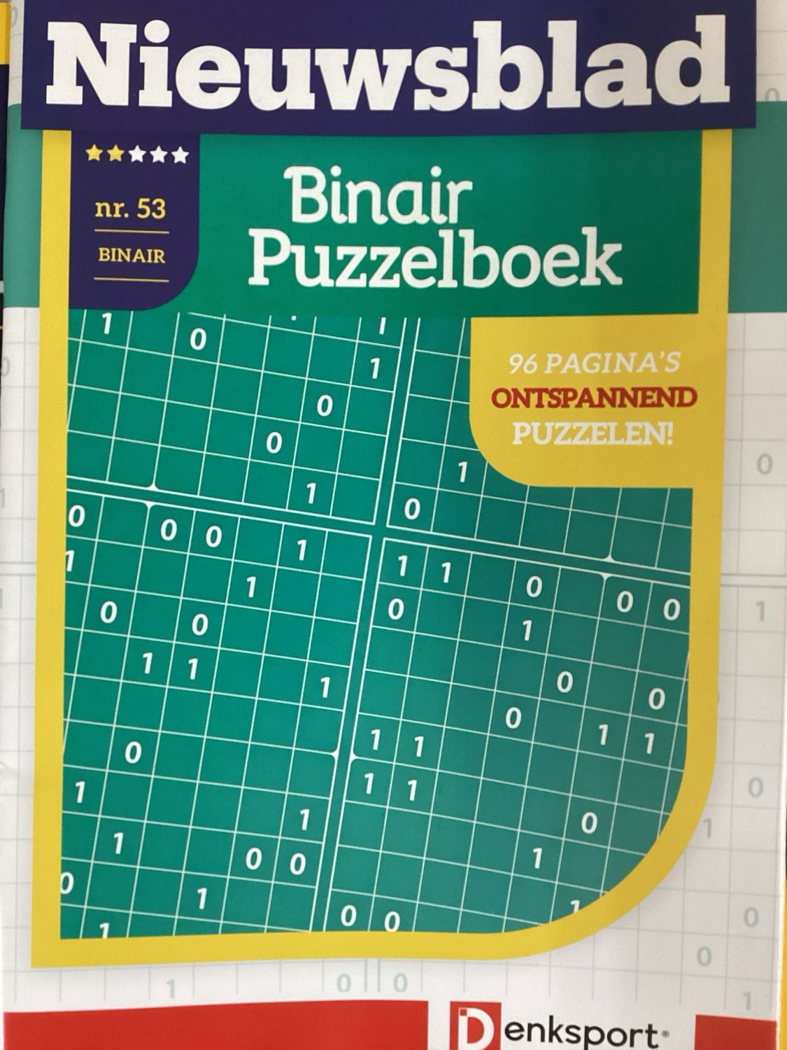 NIEUWSBLAD BINAIRE PUZZEL #53