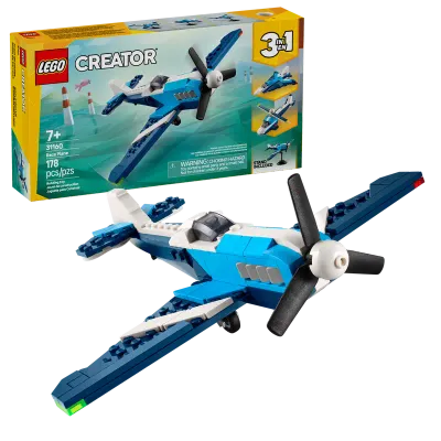 LEGO 31160 - Creator 3-in-1 - Luchtvaart: racevliegtuig