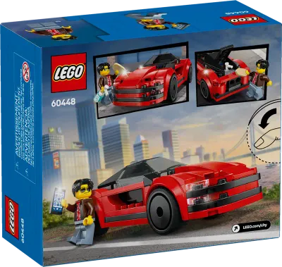 LEGO 60448 - LEGO City Rode sportwagen