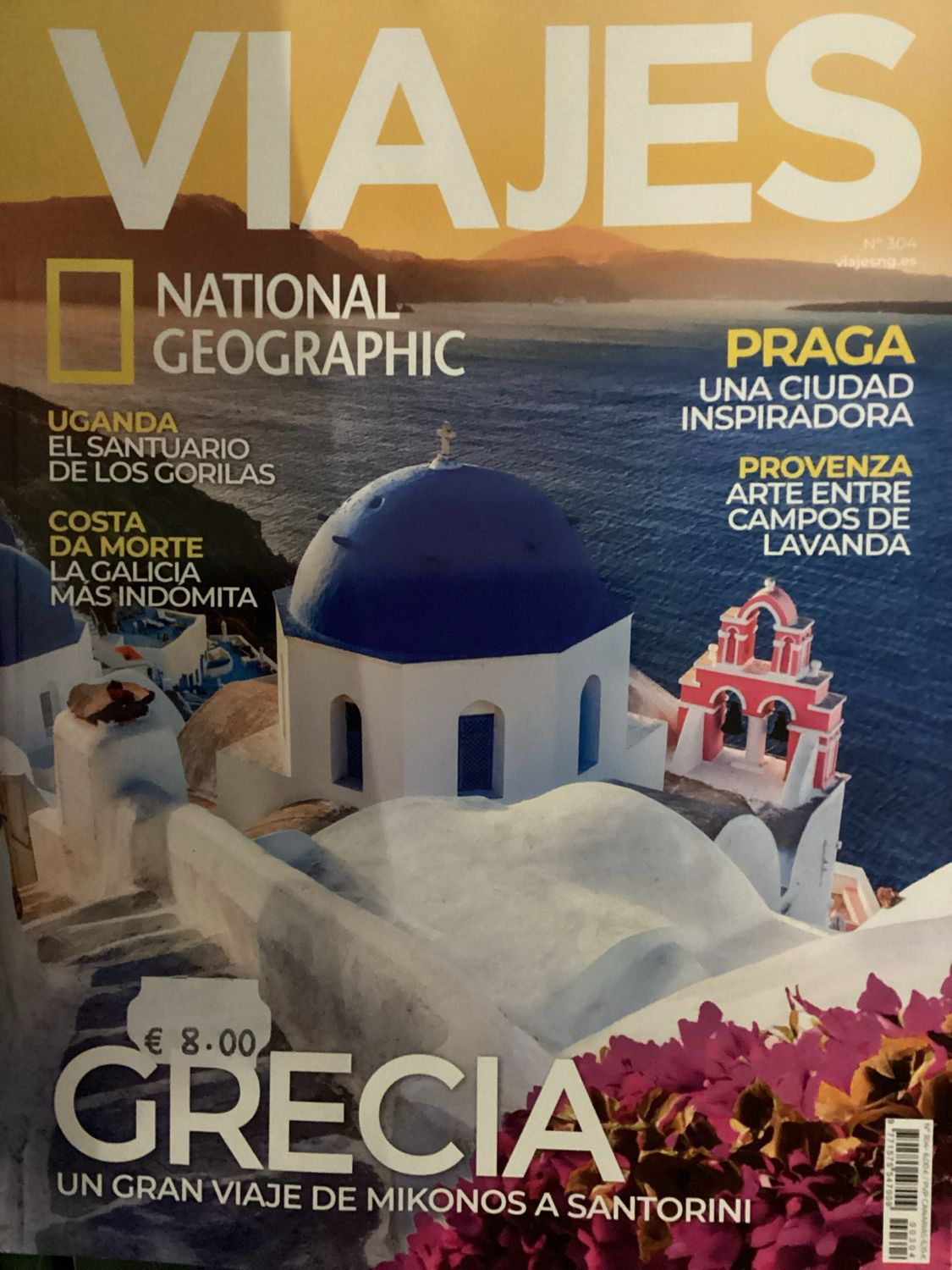 VIAJES NATIONAL GEO ESP #304