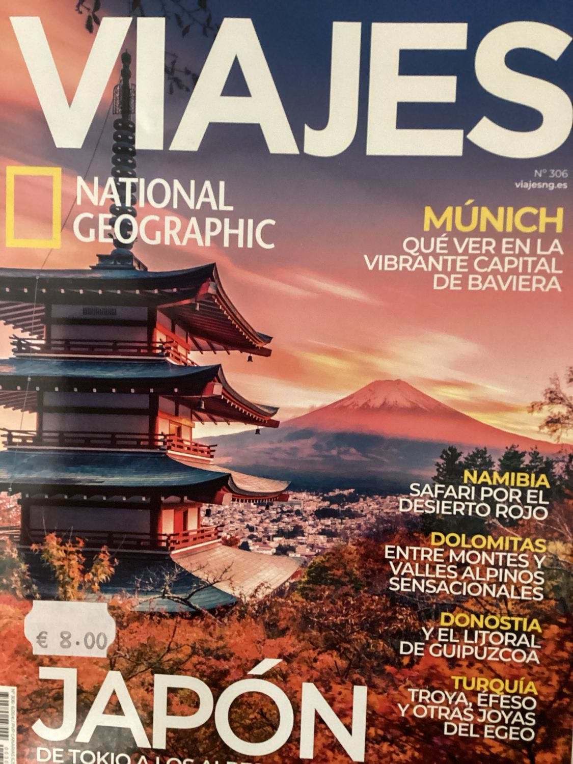 VIAJES NATIONAL GEO ESP #307