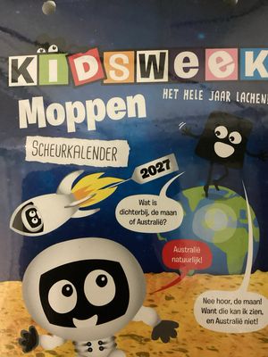 KIDSWEEK SCHEURKALENDER #01/27