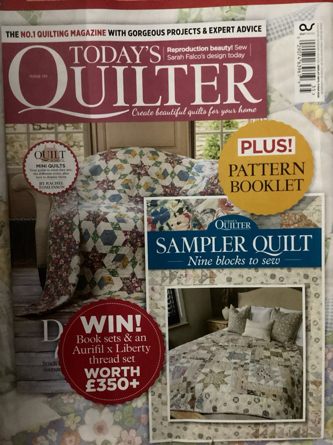 TODAYS QUILTER GB #135