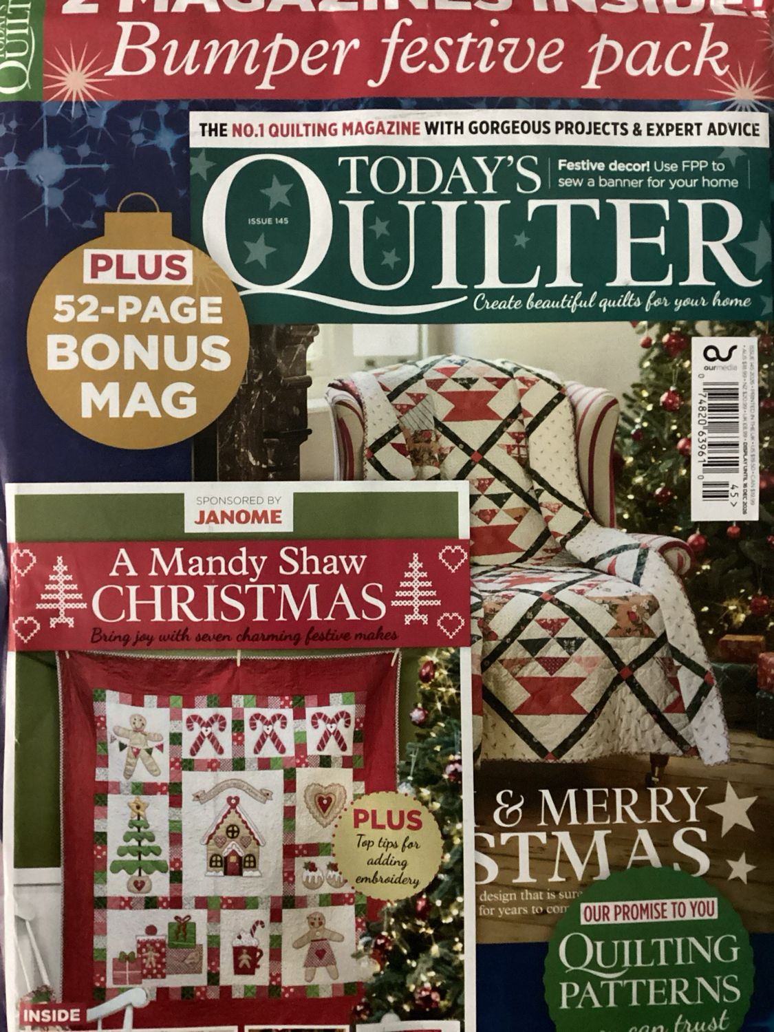 TODAYS QUILTER GB #145