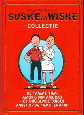 Suske en Wiske Collectie : Hc34. De tamme Tumi + Amoris van Amoras + Het dreigende dinges + Angst op de 'Amsterdam'