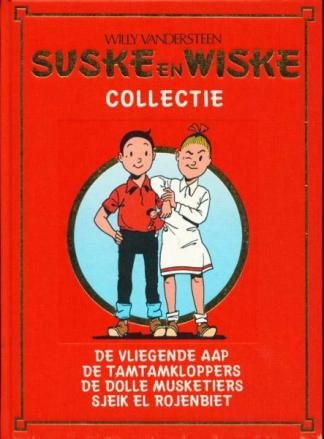 Suske en Wiske Collectie : Hc06. De vliegende aap + De tamtamkloppers + De dolle musketiers + Sjeik El Rojenbiet