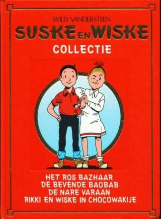 Suske en Wiske Collectie : Hc22. Het ros Bazhaar + De bevende baobab + De nare varaan + Rikki en Wiske in Chocowakije