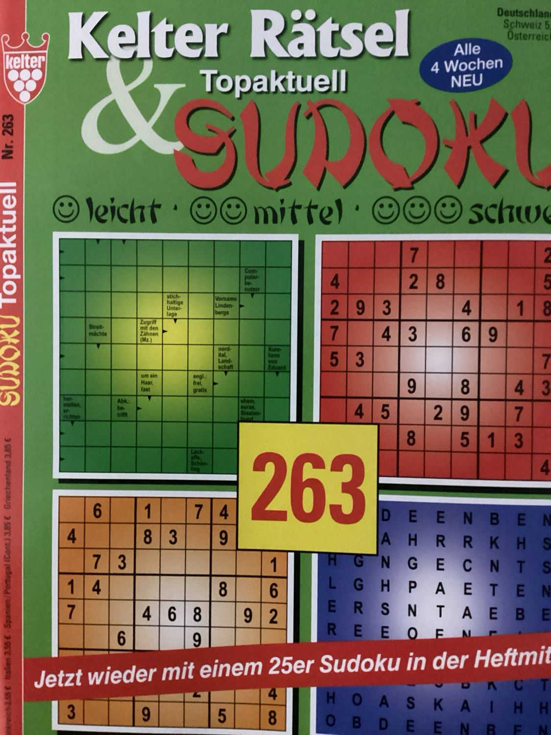 SUDOKU TOPAKTUELL #26263
