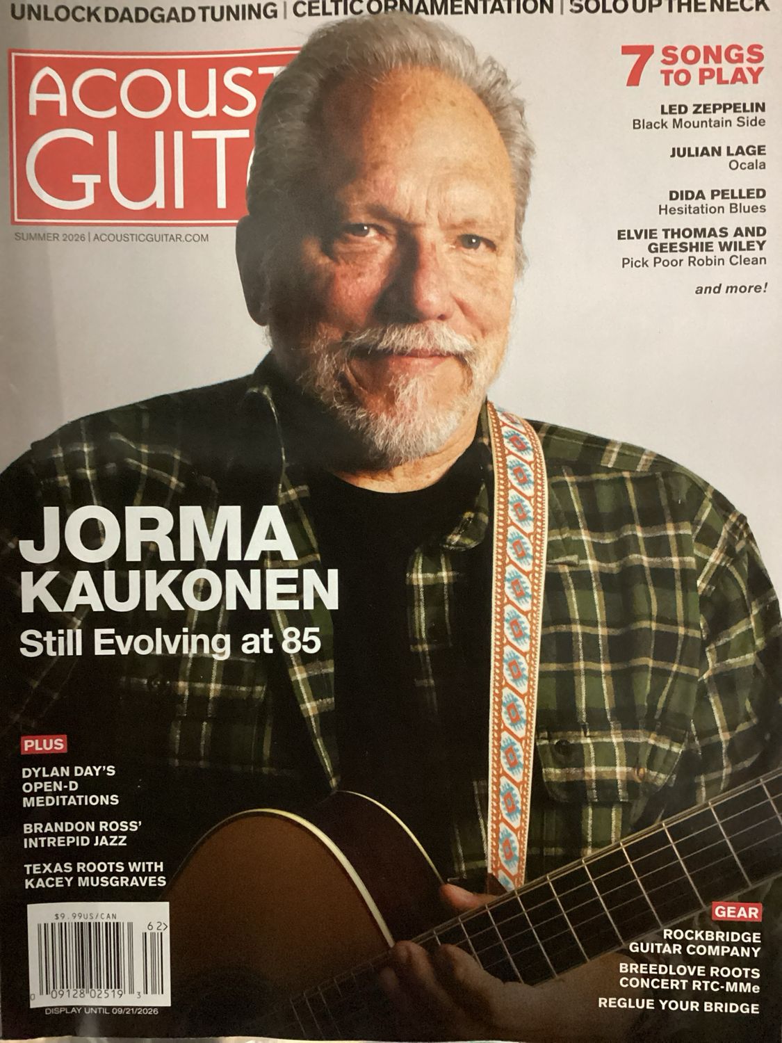 ACOUSTIC GUITAR US #26062