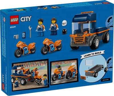 LEGO 60491 - Transportwagen voor motoren