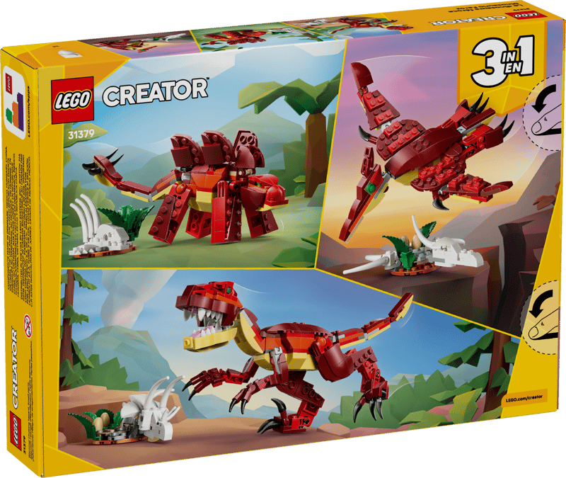 LEGO 31379 - Creator 3-in-1 - Woeste dinosaurus