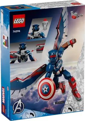 LEGO 76296 - Marvel - Nieuwe Captain America bouwfiguur