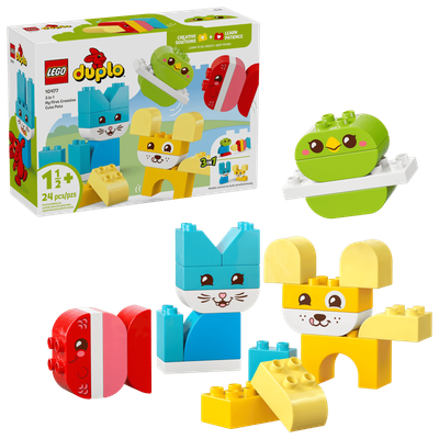 LEGO 10477 - Duplo - 3-in-1 creatieve huisdieren