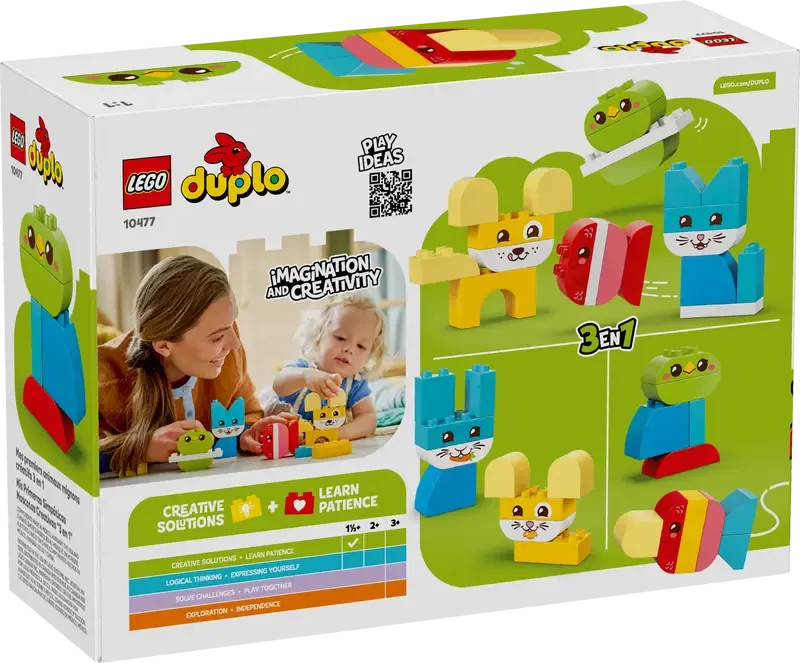 LEGO 10477 - Duplo - 3-in-1 creatieve huisdieren