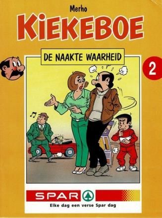 Kiekeboes, De - Reclame uitgaven Spar : 02. De naakte waarheid