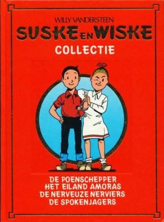 Suske en Wiske Collectie : Hc01. De poenschepper + Het eiland Amoras + De nerveuze Nerviers + De spokenjagers