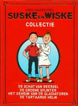 Suske en Wiske Collectie : Hc12. De schat van Beersel + De groene splinter + Het geheim van de gladiatoren + De Tartaarse helm