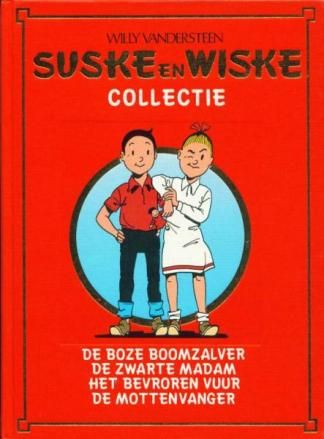 Suske en Wiske Collectie : Hc19. De boze boomzalver + De zwarte madam + Het bevroren vuur + De mottenvanger
