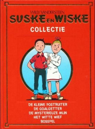 Suske en Wiske Collectie : Hc40. De kleine postruiter + De goalgetter + De mysterieuze mijn + Het witte wief + Bosspel