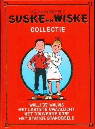 Suske en Wiske Collectie : Hc27. Walli de walvis + Het laatste dwaallicht + Het drijvende dorp + Het statige standbeeld