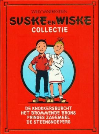 Suske en Wiske Collectie : Hc16. De knokkersburcht + Het brommende brons + Prinses Zagemeel + De steensnoepers