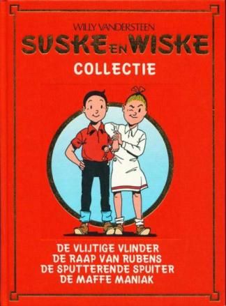 Suske en Wiske Collectie : Hc25. De vlijtige vlinder + De raap van Rubens + De sputterende spuiter + De maffe maniak