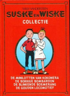 Suske en Wiske Collectie : Hc24. De minilotten van Kokonera + De bokkige bombardon + De blinkende boemerang + De gouden locomotief