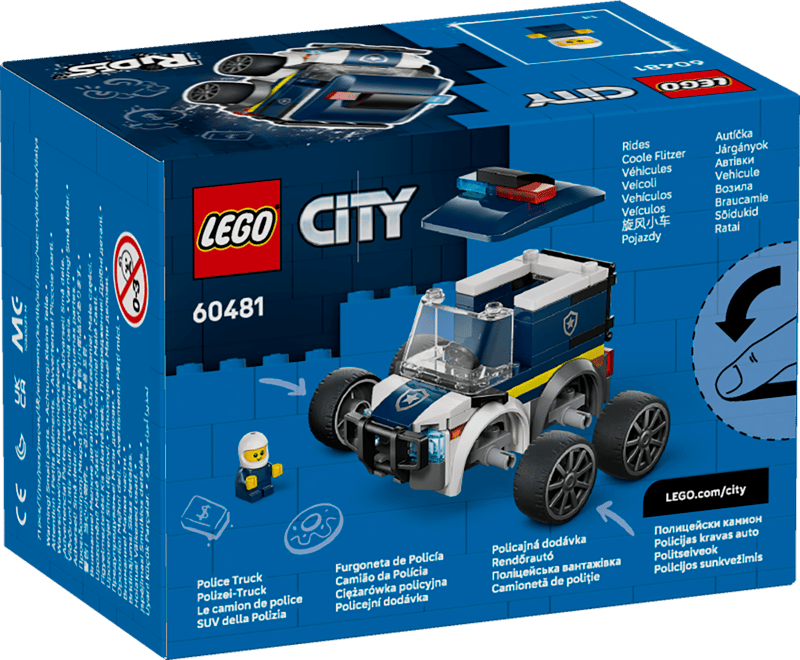 LEGO 60481 - City - Voertuigen – Politiewagen