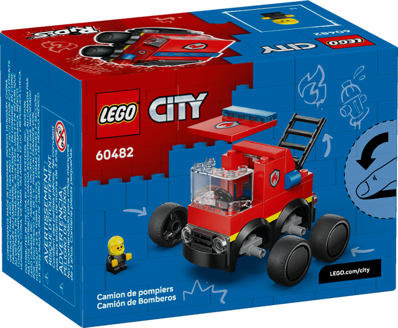 LEGO 60482 - City - Voertuigen – Brandweerwagen