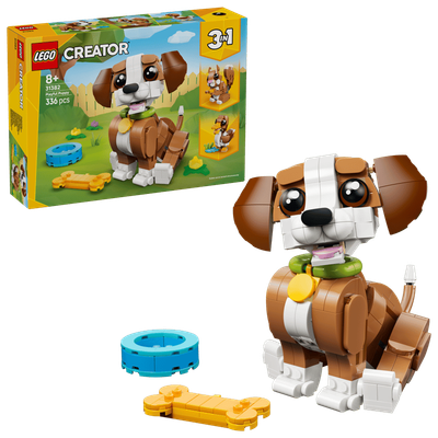 LEGO 31382 - Creator 3-in-1 - Schattige dieren: speelse puppy